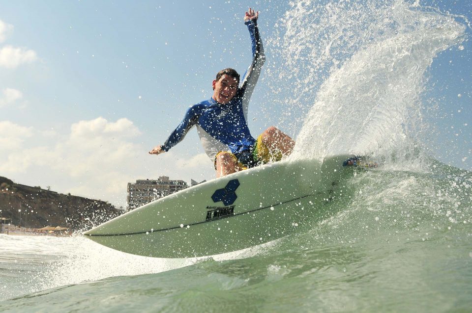 צילום גלישה מתוך המים עם עדשה רחבה I Wide angle lens for surf photography